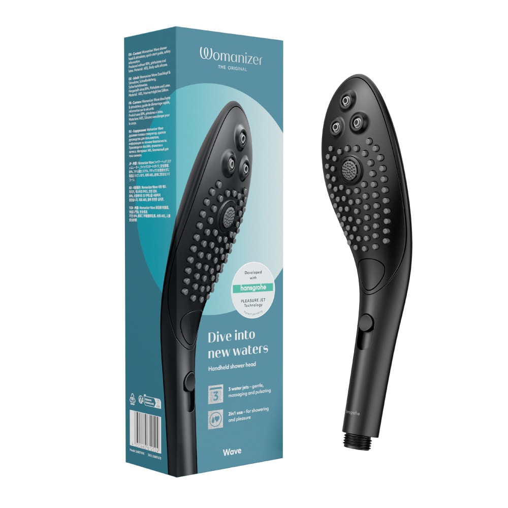 Womanizer Wave 創新按摩蓮蓬頭｜黑 商品圖 2