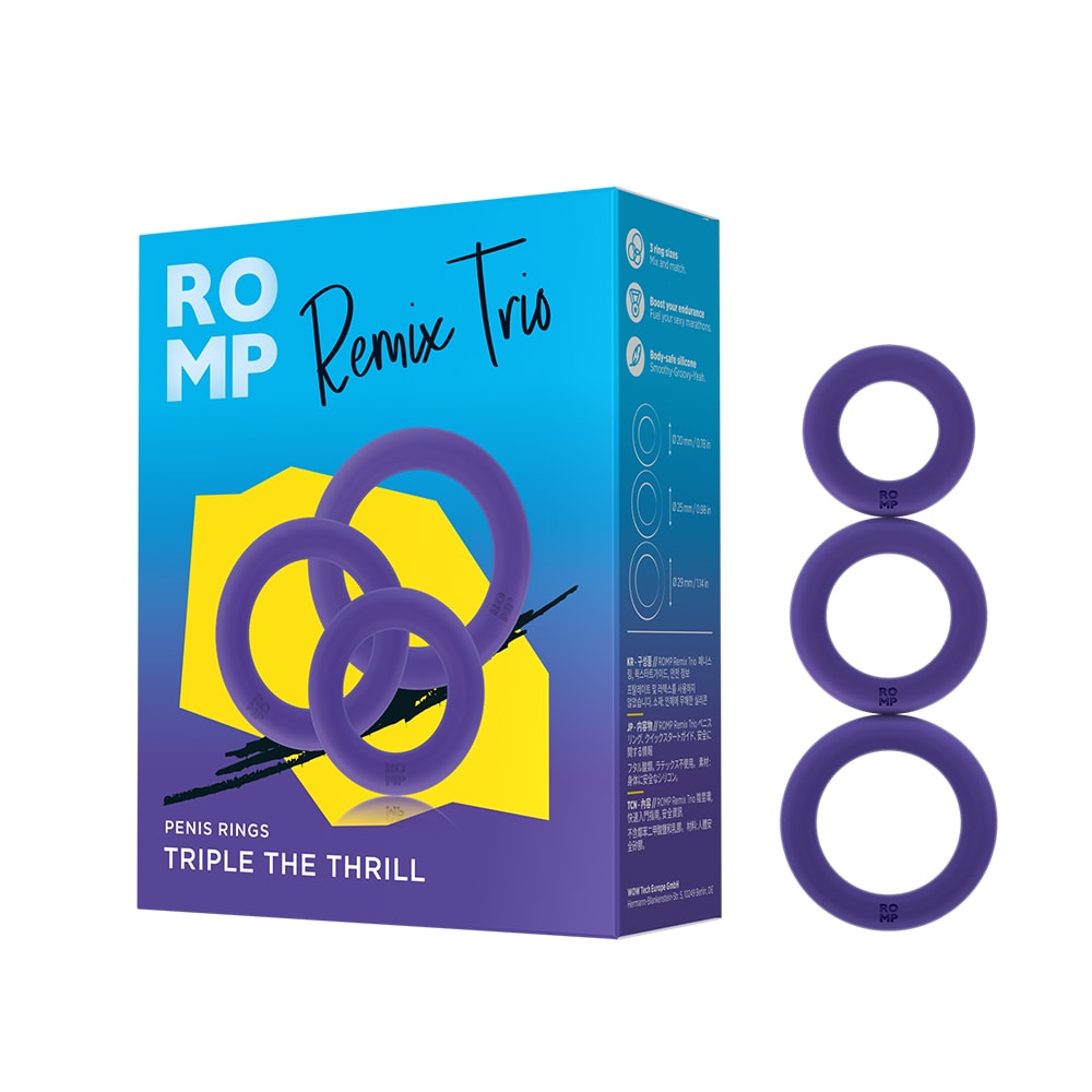 德國 ROMP Remix Trio 陰莖環三重奏 商品圖 2