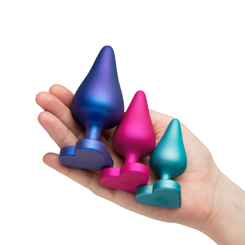 德國 ROMP Luster 愛心後庭塞 3入組 商品圖 4