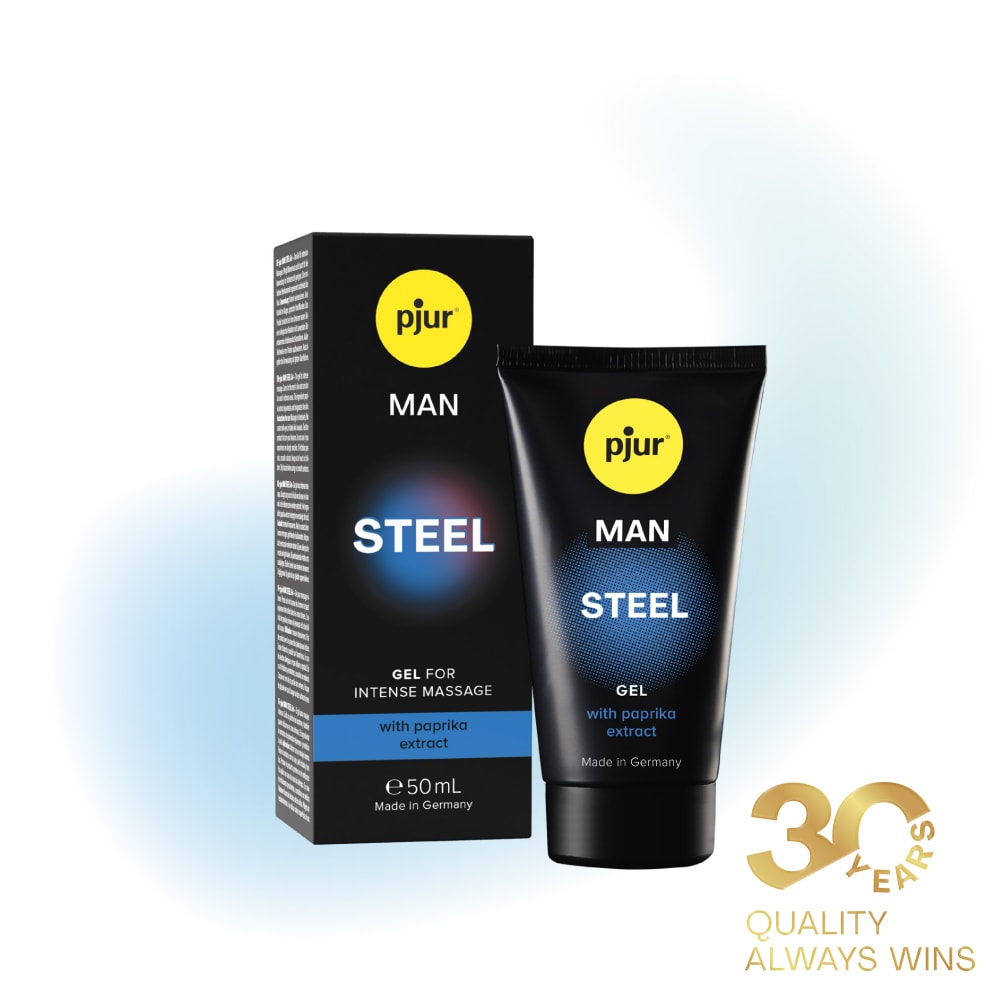 德國 pjur MAN STEEL Gel 鋼鐵英雄男性活力保養凝膠 商品圖 1