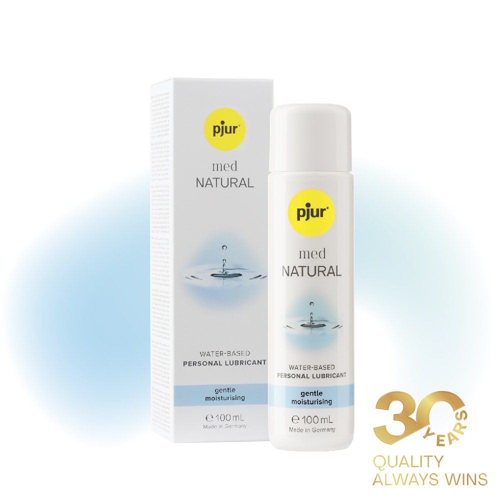 德國 pjur med NATURAL glide 敏弱植萃保濕水性潤滑液 商品圖 1