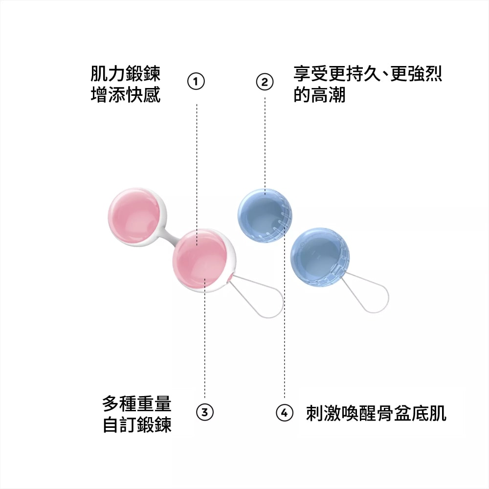 瑞典LELO Beads™ 露娜聰明球 | 經典款 商品圖 3