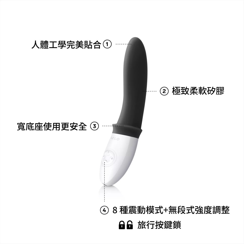 瑞典LELO BILLY™ 2 前列腺震動按摩棒 商品圖 4