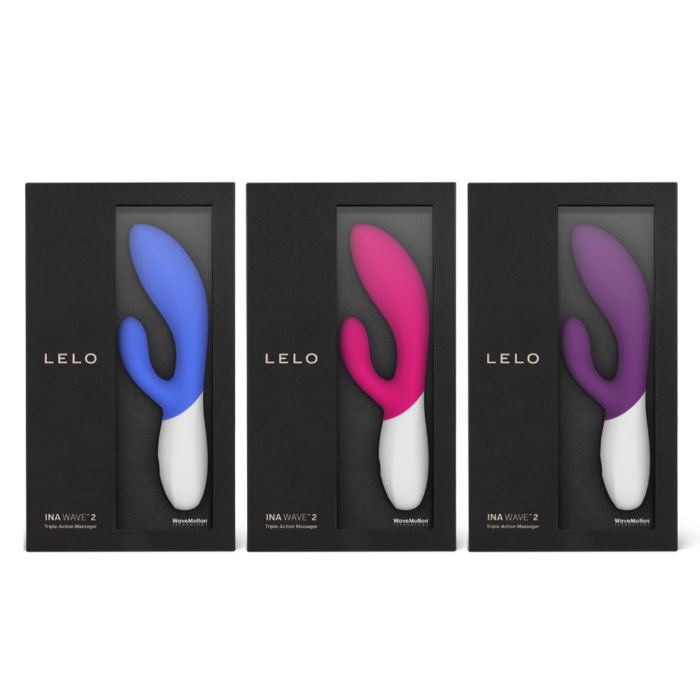 瑞典LELO INA WAVE™ 2 GC點兔耳按摩棒 商品圖 1