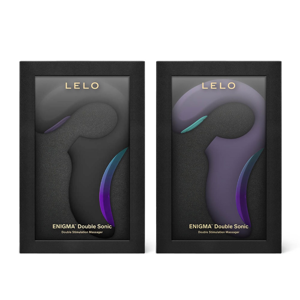 瑞典LELO ENIGMA™ Double Sonic 智能聲波吸吮+G點按摩器 商品圖 1
