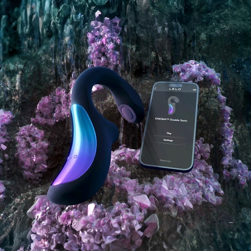 瑞典LELO ENIGMA™ Double Sonic 智能聲波吸吮+G點按摩器 商品圖 5