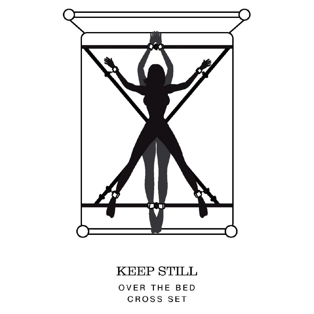 格雷的五十道陰影 Keep Still 黑銀床上束縛豪華套組 商品圖 3