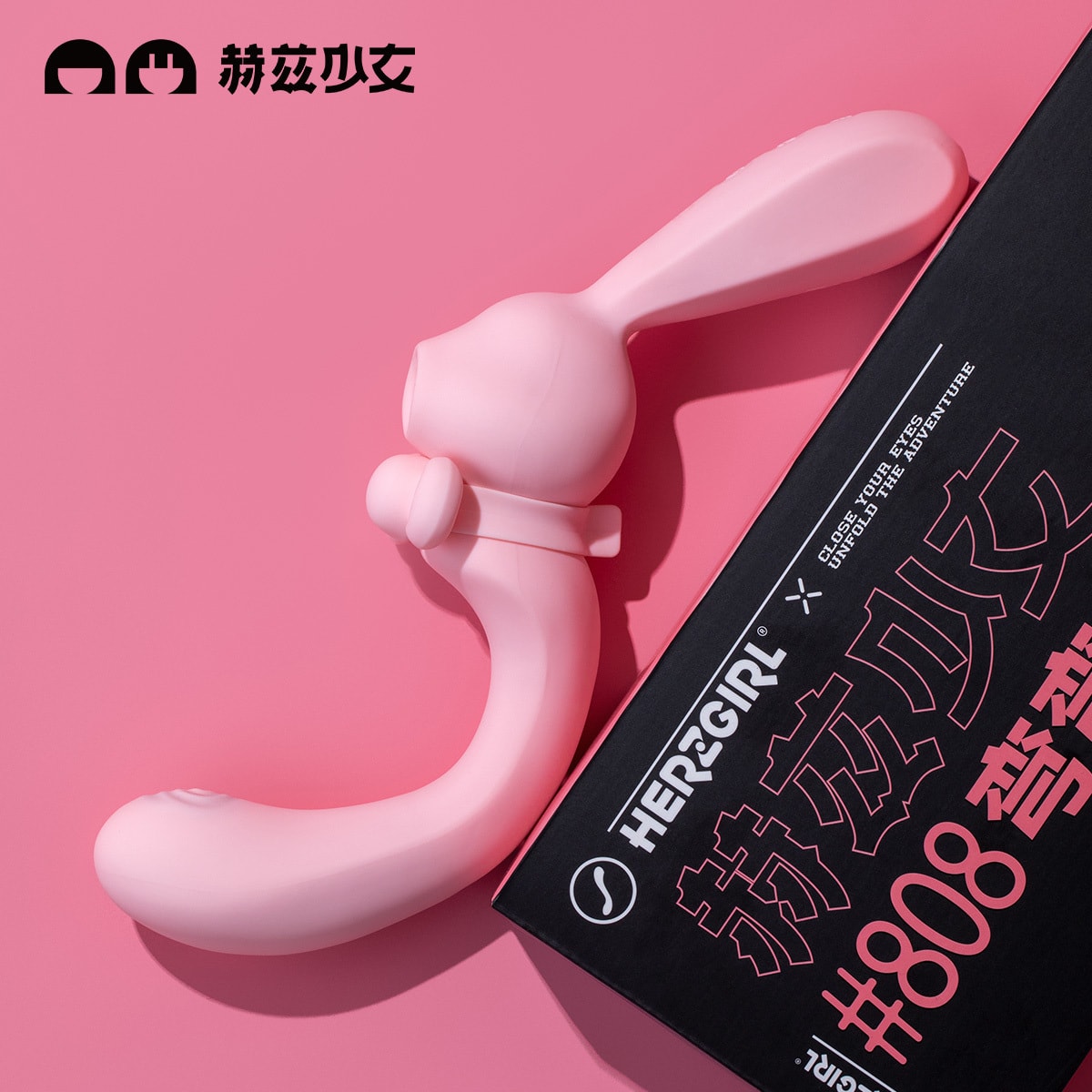 赫茲少女 #808 彎彎兔🐇智能吸吮+G點拍打棒 商品圖 5