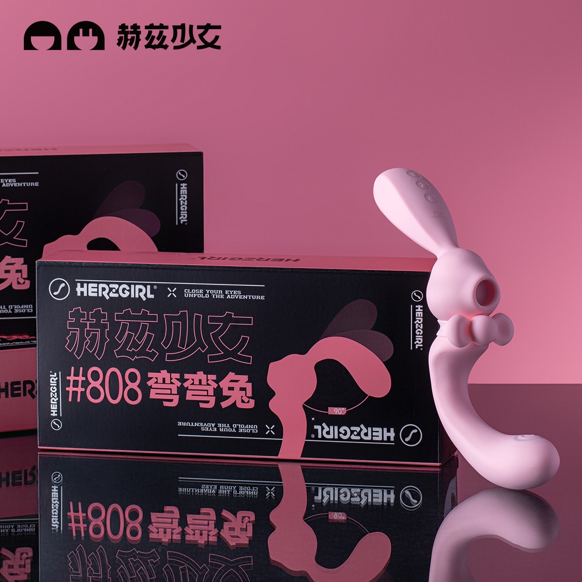 赫茲少女 #808 彎彎兔🐇智能吸吮+G點拍打棒 商品圖 6