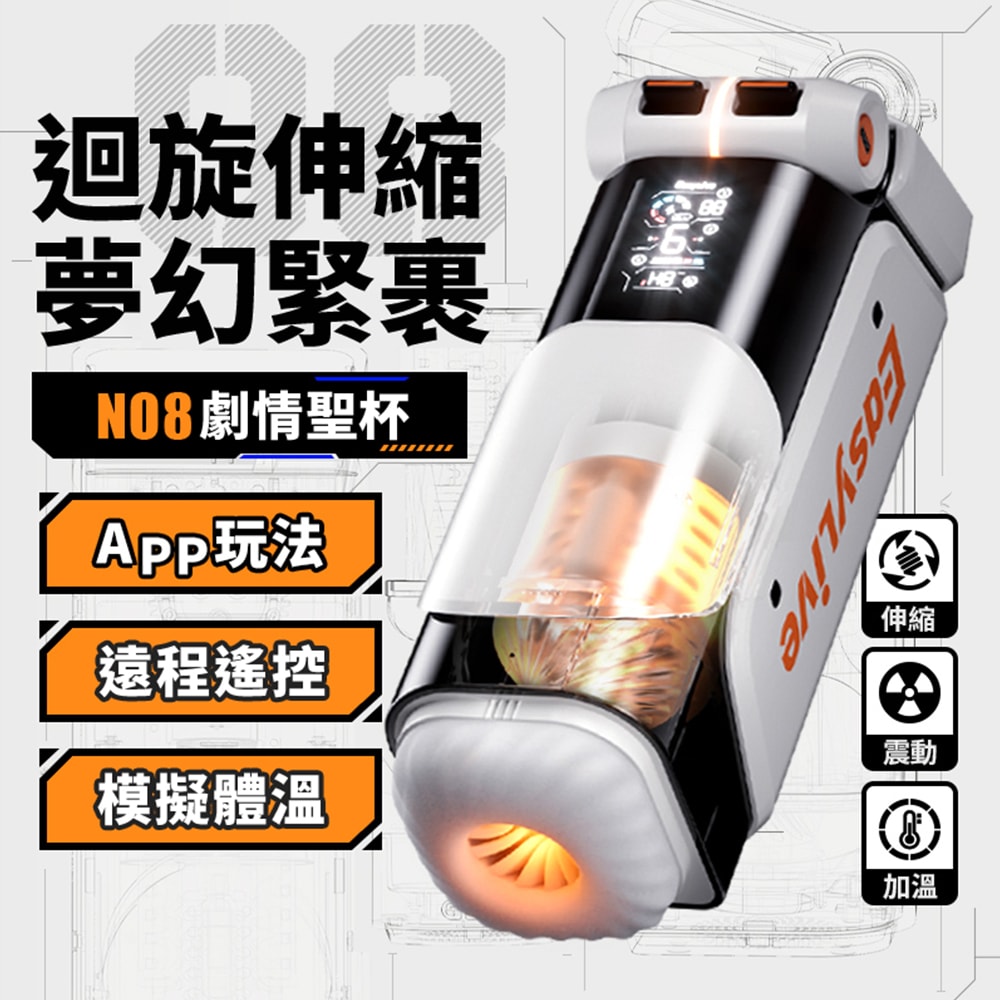 EasyLive NO8 智能電動飛機杯 商品圖 3