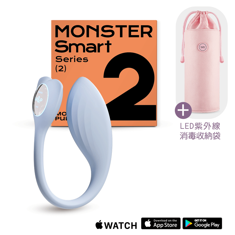 小怪獸 | Monster Smart 小智蛋 鯨魚博士 + 59S LED紫外線消毒收納袋 P22 商品圖 1