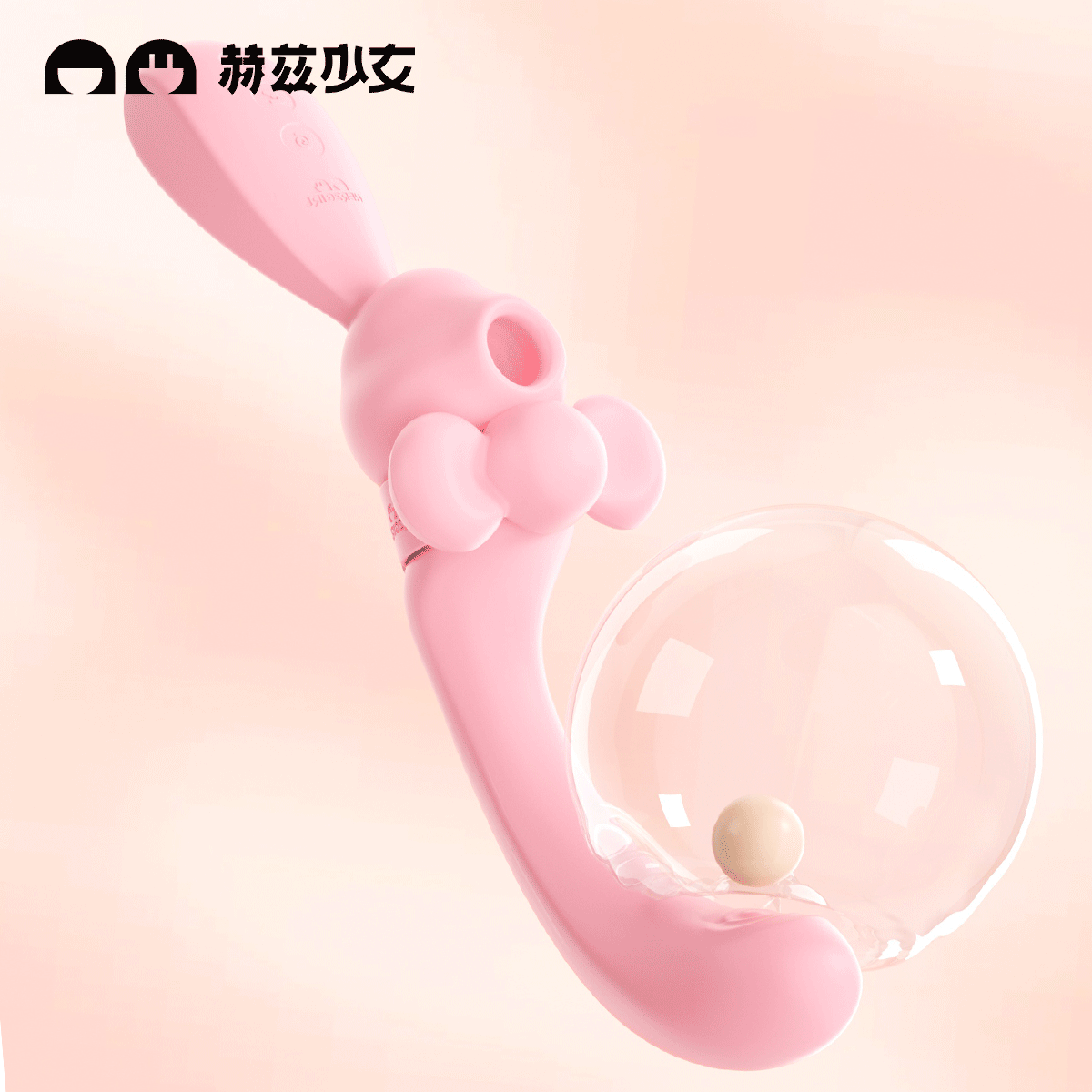 赫茲少女 #808 彎彎兔🐇智能吸吮+G點拍打棒 商品圖 2